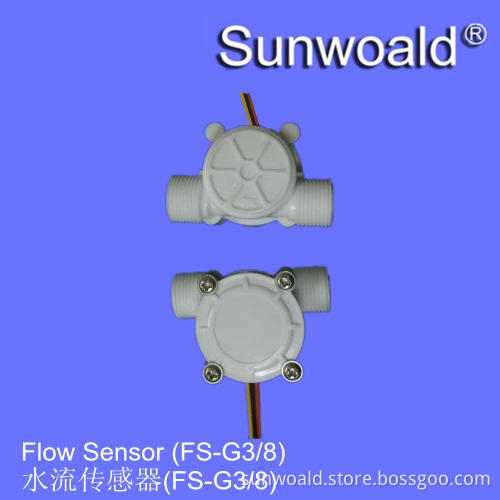 G3/8" mini Plastic Water Flow meter hall Sensor